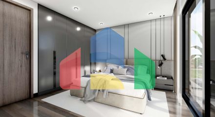 3+1 таунхаус  (181м2 с террасой на крыше 74 м2 ) в новом комплексе в Искеле