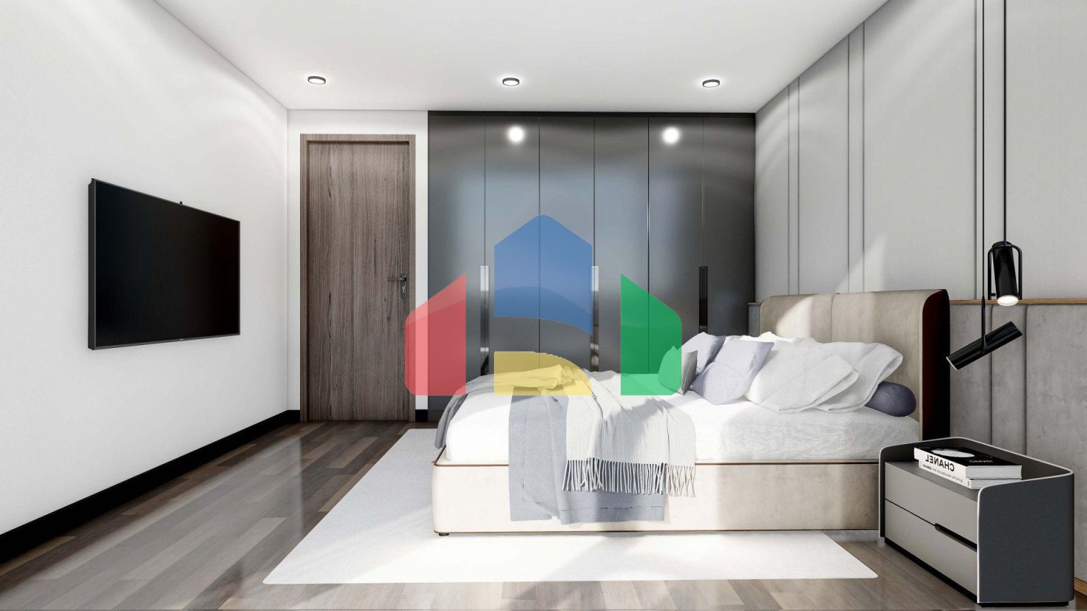 3+1 таунхаус  (181м2 с террасой на крыше 74 м2 ) в новом комплексе в Искеле