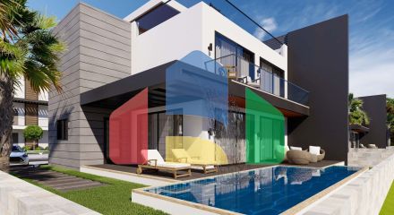 3+1 таунхаус (181м2 с террасой на крыше 74 м2 ) в новом комплексе в Искеле 3+1 таунхаус (181м2 с террасой на крыше 74 м2 ) в новом комплексе в Искеле