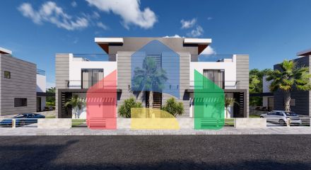 3+1 таунхаус (181м2 с террасой на крыше 74 м2 ) в новом комплексе в Искеле 3+1 таунхаус (181м2 с террасой на крыше 74 м2 ) в новом комплексе в Искеле