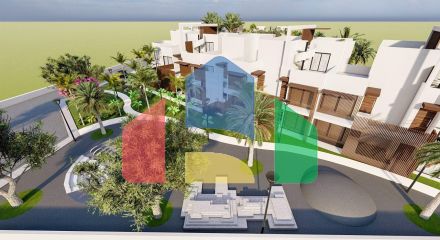 Студия Лофт 47 м2 в новом и красивом комплексе в Искеле