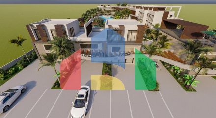 Двухкомнатная квартира (45 м2 ) с балконом в новом комплексе в Искеле Двухкомнатная квартира (45 м2 ) с балконом в новом комплексе в Искеле