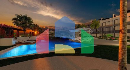 Двухкомнатная квартира (45 м2 ) с балконом в новом комплексе в Искеле Двухкомнатная квартира (45 м2 ) с балконом в новом комплексе в Искеле