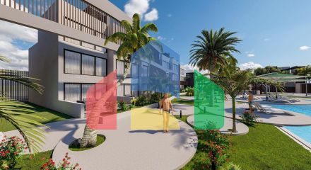 Двухкомнатная квартира (45 м2 ) с балконом в новом комплексе в Искеле Двухкомнатная квартира (45 м2 ) с балконом в новом комплексе в Искеле