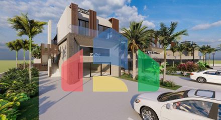 Квартира 2+1(70м2 ) с большой террасой и собственным садом в новом комплексе в Искеле