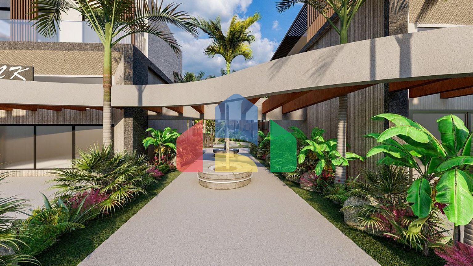 Квартира 2+1(70м2 ) с большой террасой и собственным садом в новом комплексе в Искеле