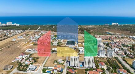 Apartment 2 + 1 (75 m2) 800 meters from the sandy beach in Yeniboazichi