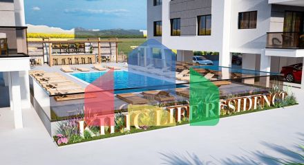 Apartment 2 + 1 (75 m2) 800 meters from the sandy beach in Yeniboazichi