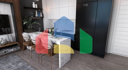 One-bedroom apartment 86 m2 in a luxury complex 2 kilometers from the beach
