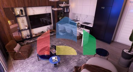 Двухкомнатная квартира 86 м2 в элитном комплексе в 2 километрах от пляжа