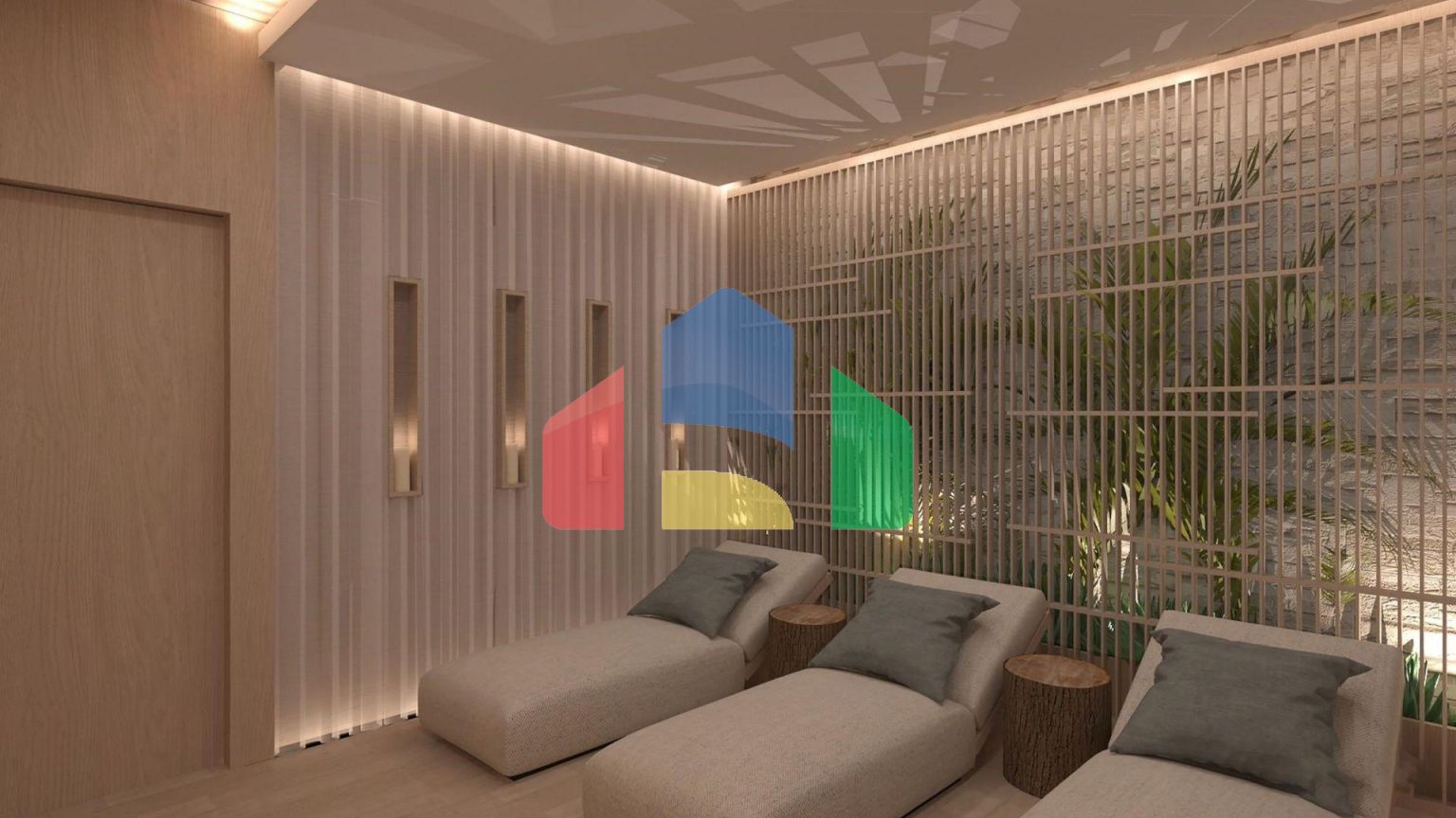 Двухкомнатная квартира 86 м2 в элитном комплексе в 2 километрах от пляжа