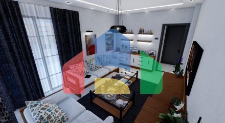 Квартира 3+1 ( 120 м2 ) в 2,5 км от моря в Фамагусте