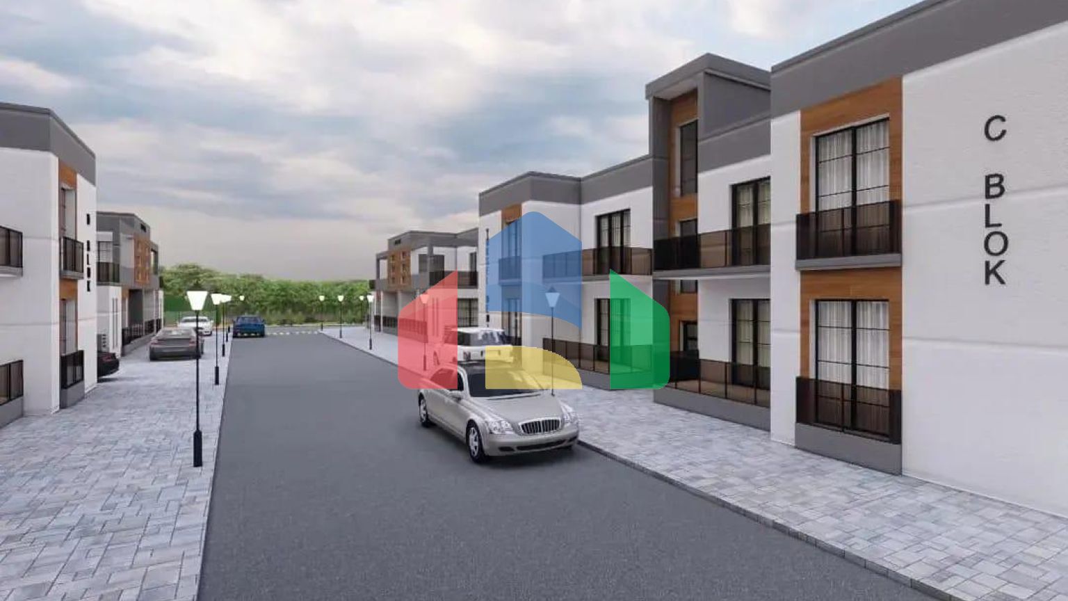 Квартира 3+1 ( 120 м2 ) в 2,5 км от моря в Фамагусте