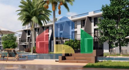 One-bedroom apartment 67 m2 850 meters from the beach 