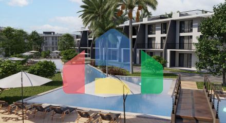 One-bedroom apartment 67 m2 850 meters from the beach 