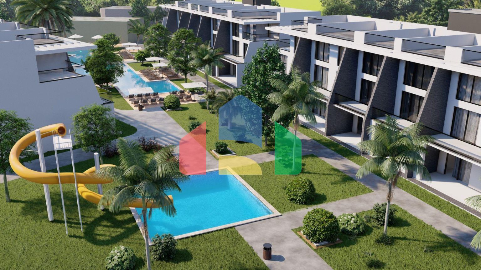 Трехкомнатная квартира 99 м2 Duplex  в 850 метрах от пляжа 