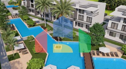 Трехкомнатная квартира 99 м2 Duplex  в 850 метрах от пляжа 