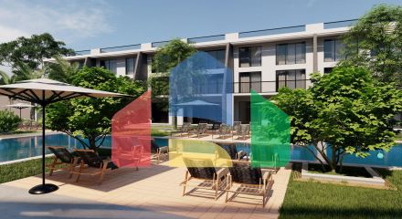 Трехкомнатная квартира 99 м2 Duplex  в 850 метрах от пляжа 