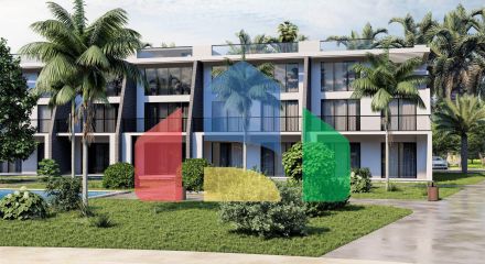 Трехкомнатная квартира 99 м2 Duplex  в 850 метрах от пляжа 