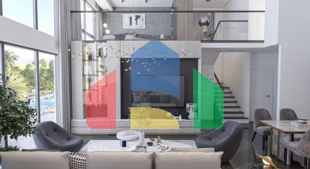 Трехкомнатная квартира 99 м2 Duplex  в 850 метрах от пляжа 