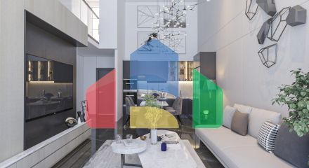 Трехкомнатная квартира 99 м2 Duplex  в 850 метрах от пляжа 