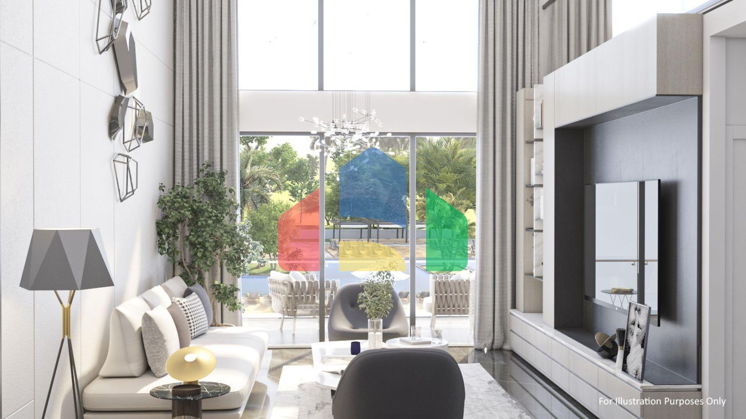 Трехкомнатная квартира 99 м2 Duplex  в 850 метрах от пляжа 