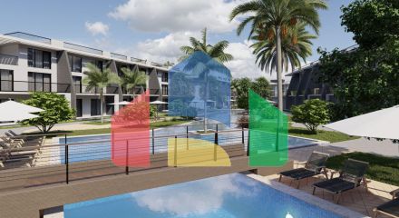 Трехкомнатная квартира 88 м2 с большим балконом в 850 метрах от пляжа Трехкомнатная квартира 88 м2 с большим балконом в 850 метрах от пляжа