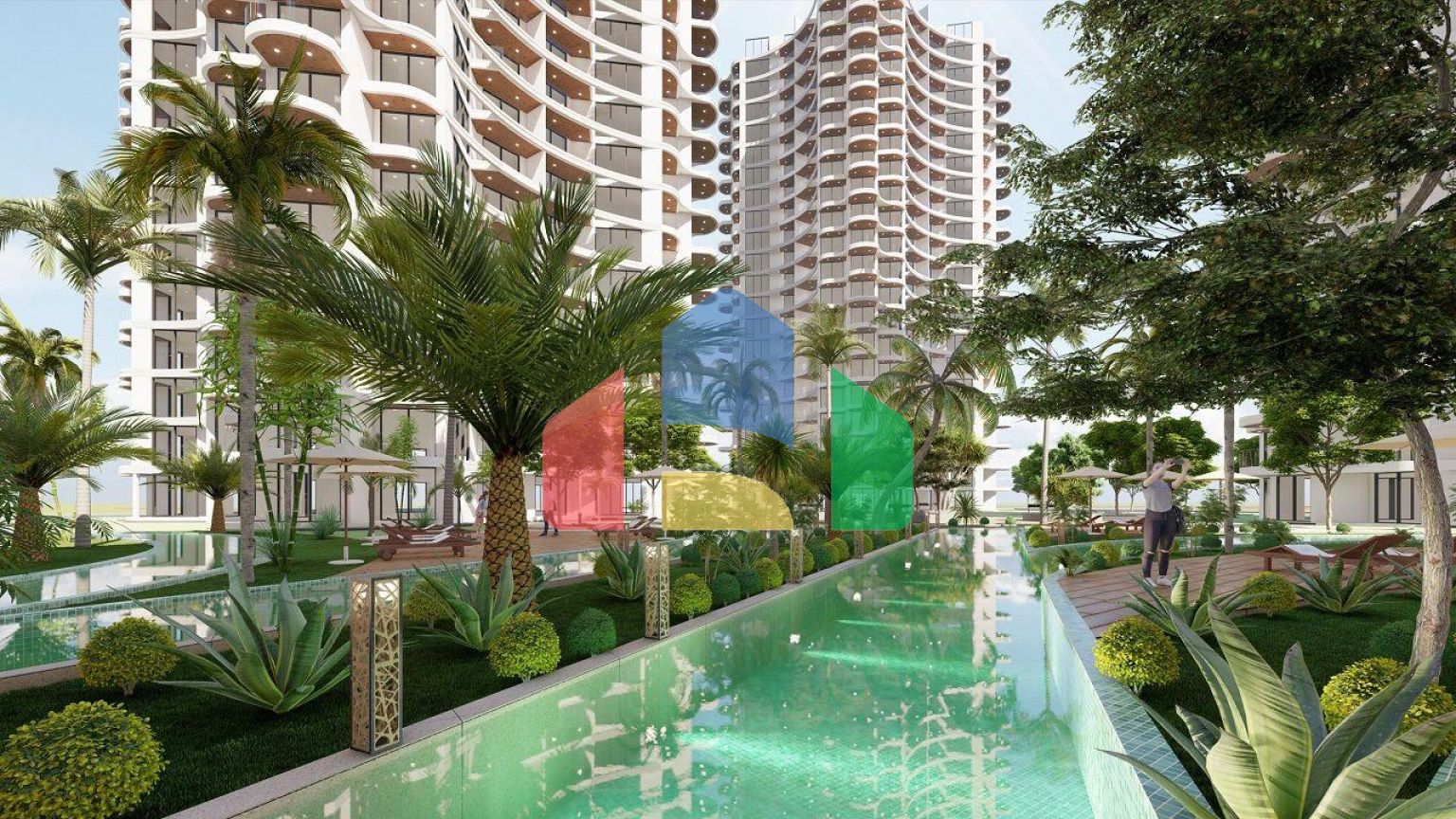 Двухкомнатная квартира 58м2 в самом роскошном и новом комплексе на берегу моря