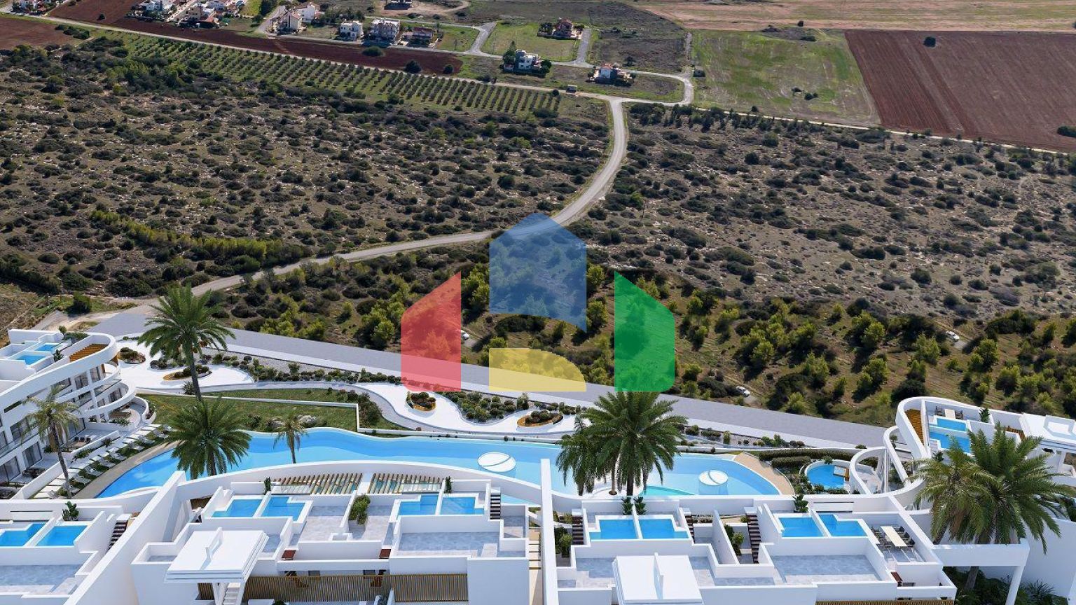 Трехкомнатная квартира 78 м2 в элитном комплексе в Искеле