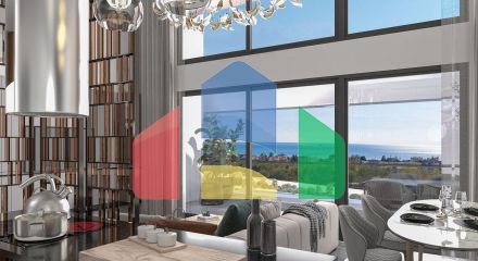 Трехкомнатная квартира 78 м2 в элитном комплексе в Искеле