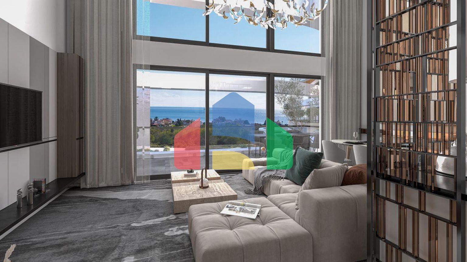 Трехкомнатная квартира 78 м2 в элитном комплексе в Искеле