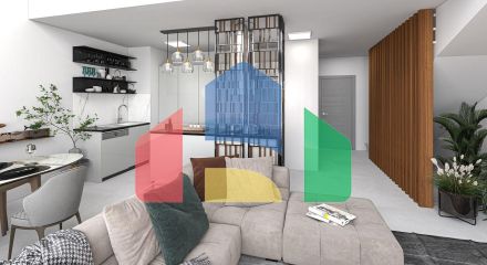 Трехкомнатная квартира 78 м2 в элитном комплексе в Искеле