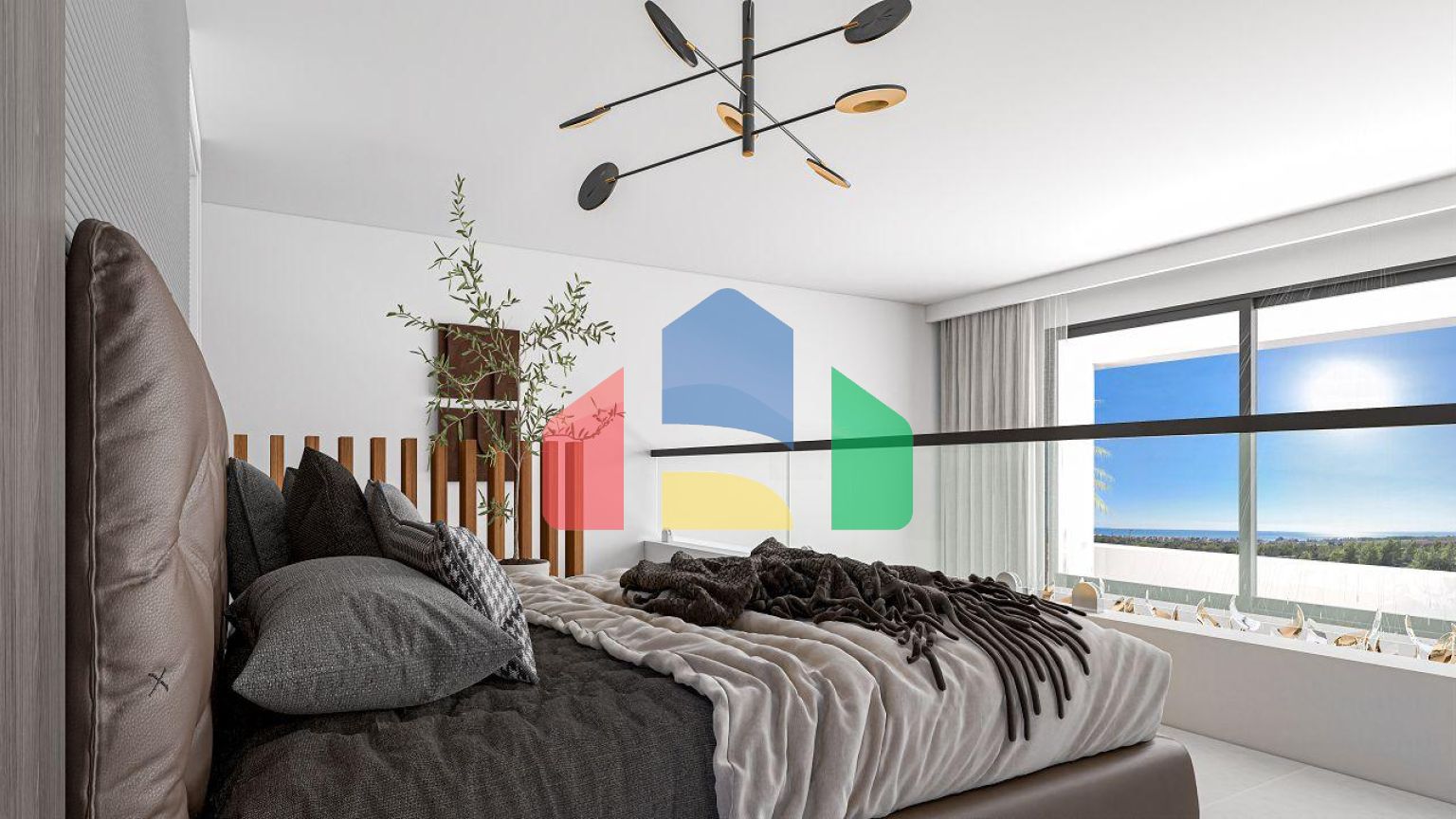 Трехкомнатная квартира 78 м2 в элитном комплексе в Искеле