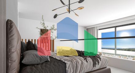 Трехкомнатная квартира 78 м2 в элитном комплексе в Искеле