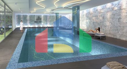 Studio 54 m2 the best offer for investors: Guaranteed income on resale 50% of the money invested plus 25 years of guaranteed income from renting an apartment in a super resort!