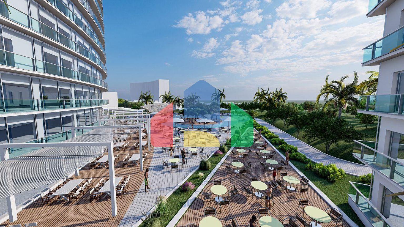 2-комнатная квартира 77 м2 лучшее предложение для инвесторов:  Гарантированный доход при перепродаже 50% от вложенных денег плюс 25 лет гарантированного дохода от аренды квартиры в супер курорте!