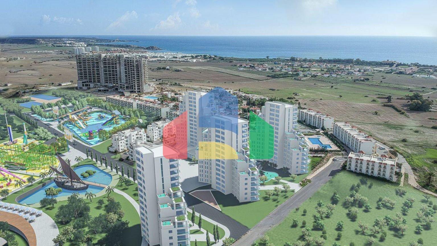 4-комнатная квартира 176 м2 с террасой 52 м2 лучшее предложение для инвесторов:  Гарантированный доход при перепродаже 50% от вложенных денег плюс 25 лет гарантированного дохода от аренды квартиры в супер курорте!