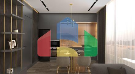 Квартира 1+1 (67 м2) в 800 метрах от моря в Фамагусте