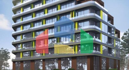 Квартира 1+1 (67 м2) в 800 метрах от моря в Фамагусте