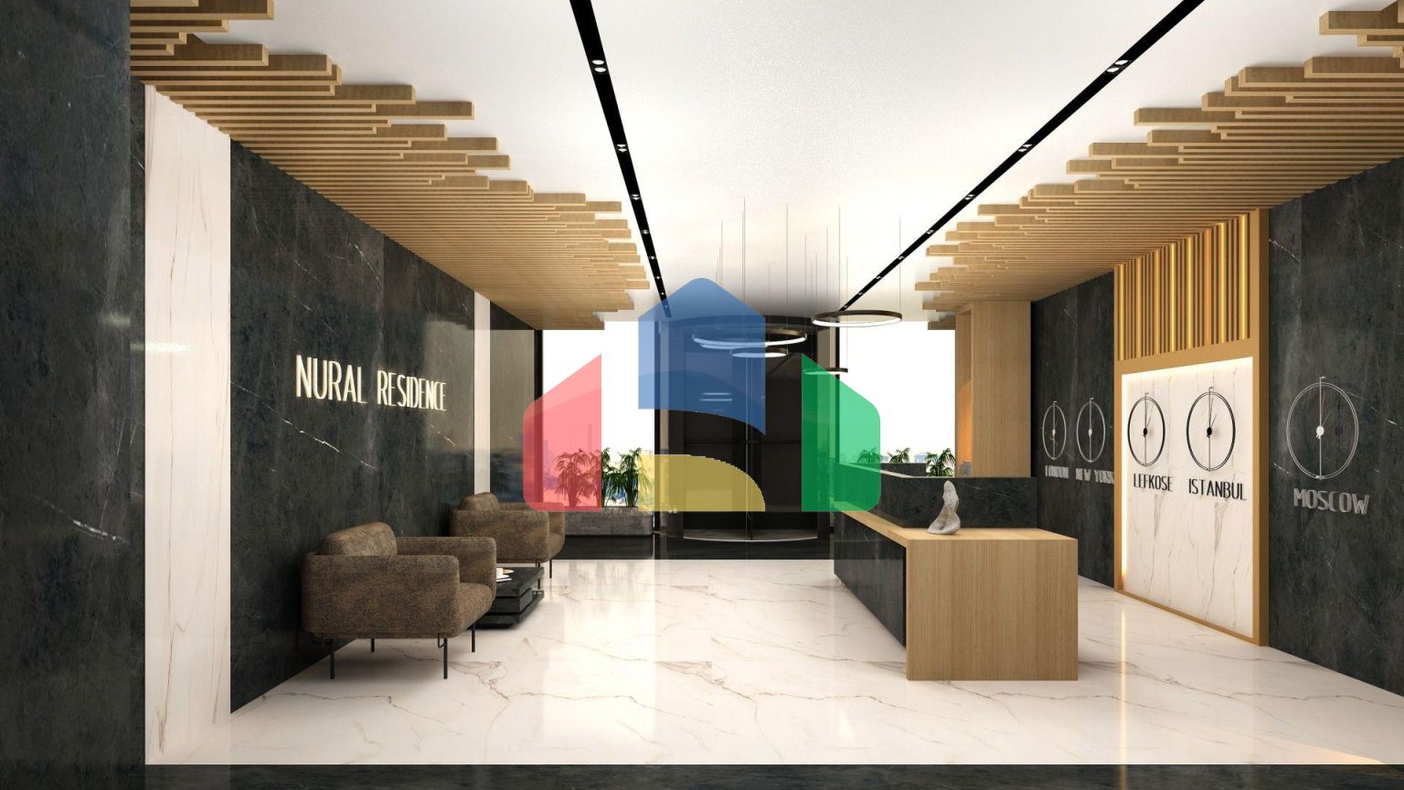 Квартира 1+1 (67 м2) в 800 метрах от моря в Фамагусте