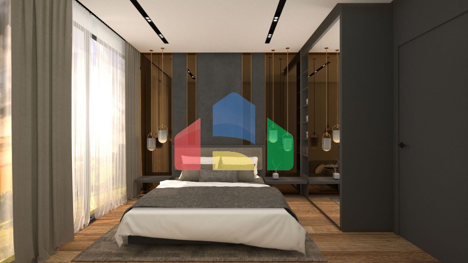 Квартира 1+1 (67 м2) в 800 метрах от моря в Фамагусте