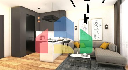 Квартира 1+1 (67 м2) в 800 метрах от моря в Фамагусте