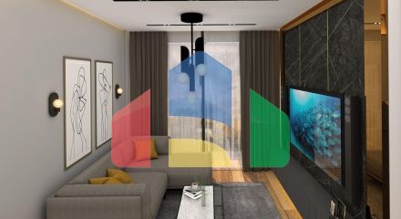 Квартира 1+1 (67 м2) в 800 метрах от моря в Фамагусте