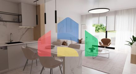 Квартира 1+1 (81 м2 ) с палисадником и террасой в 800 метрах от моря Квартира 1+1 (81 м2 ) с палисадником и террасой в 800 метрах от моря