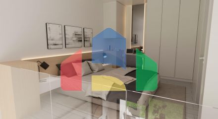 Квартира 1+1 ( 69 м2) Duplex с балконом в новом комплексе в Боазе