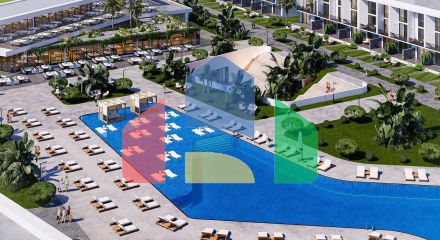 Квартира 2+1 (112 м2) Duplex с балконом  (12 м2 )в новом комплексе в Боазе 