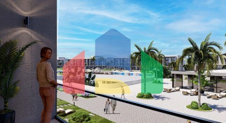 Квартира 3+1 Duplex (174 м2) с балконом  (29 м2) в новом комплексе в Боазе 