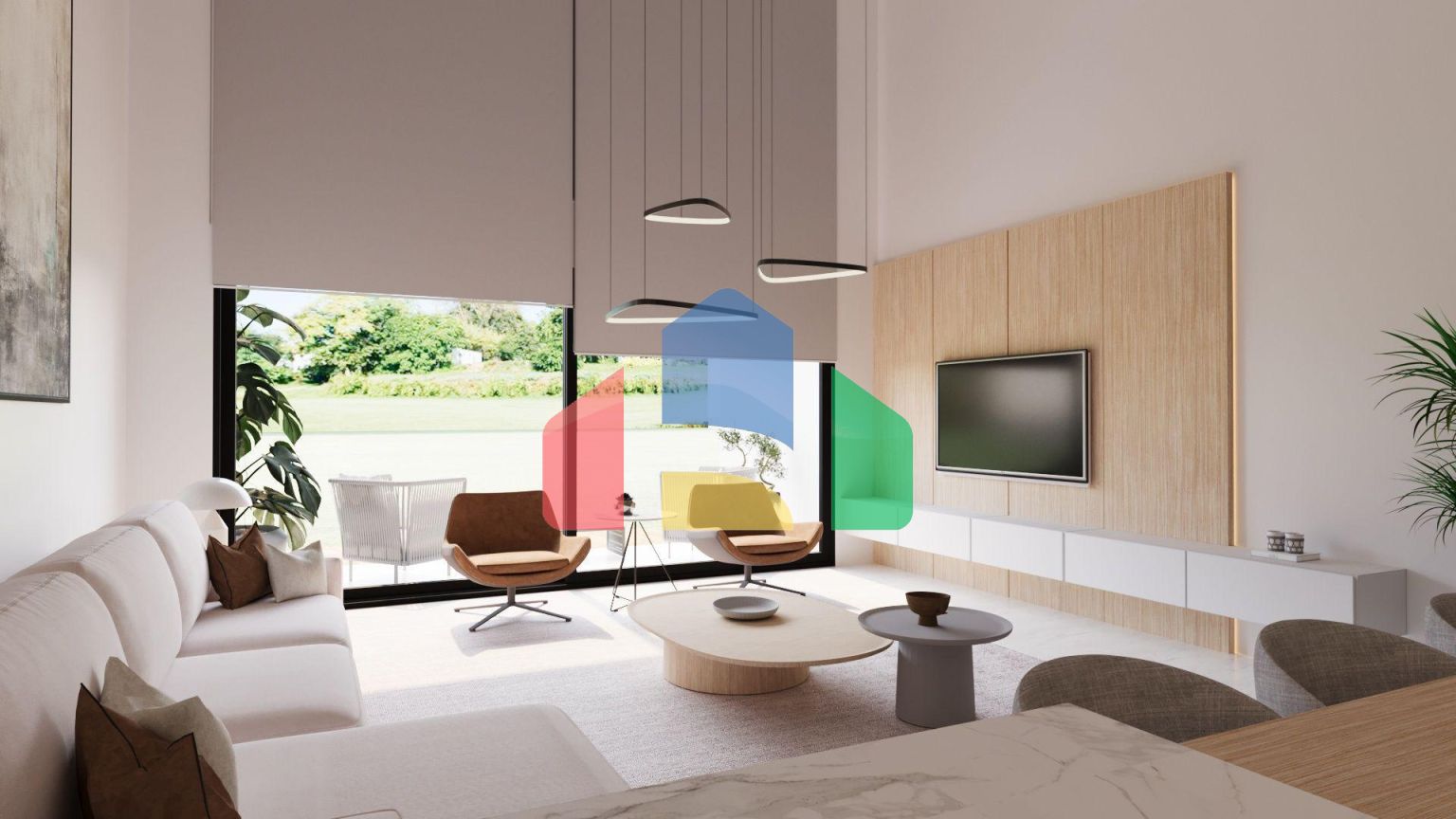 Квартира 3+1 Duplex (174 м2) с балконом  (29 м2) в новом комплексе в Боазе 