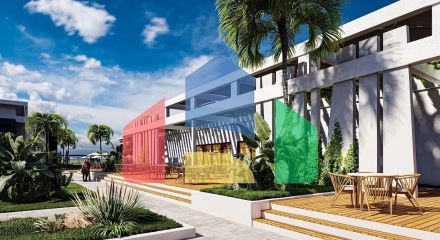 Studio 74 m2 150 meters from the sandy beach
