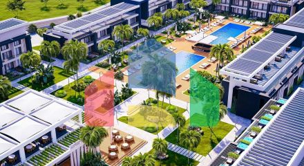 Studio 74 m2 150 meters from the sandy beach